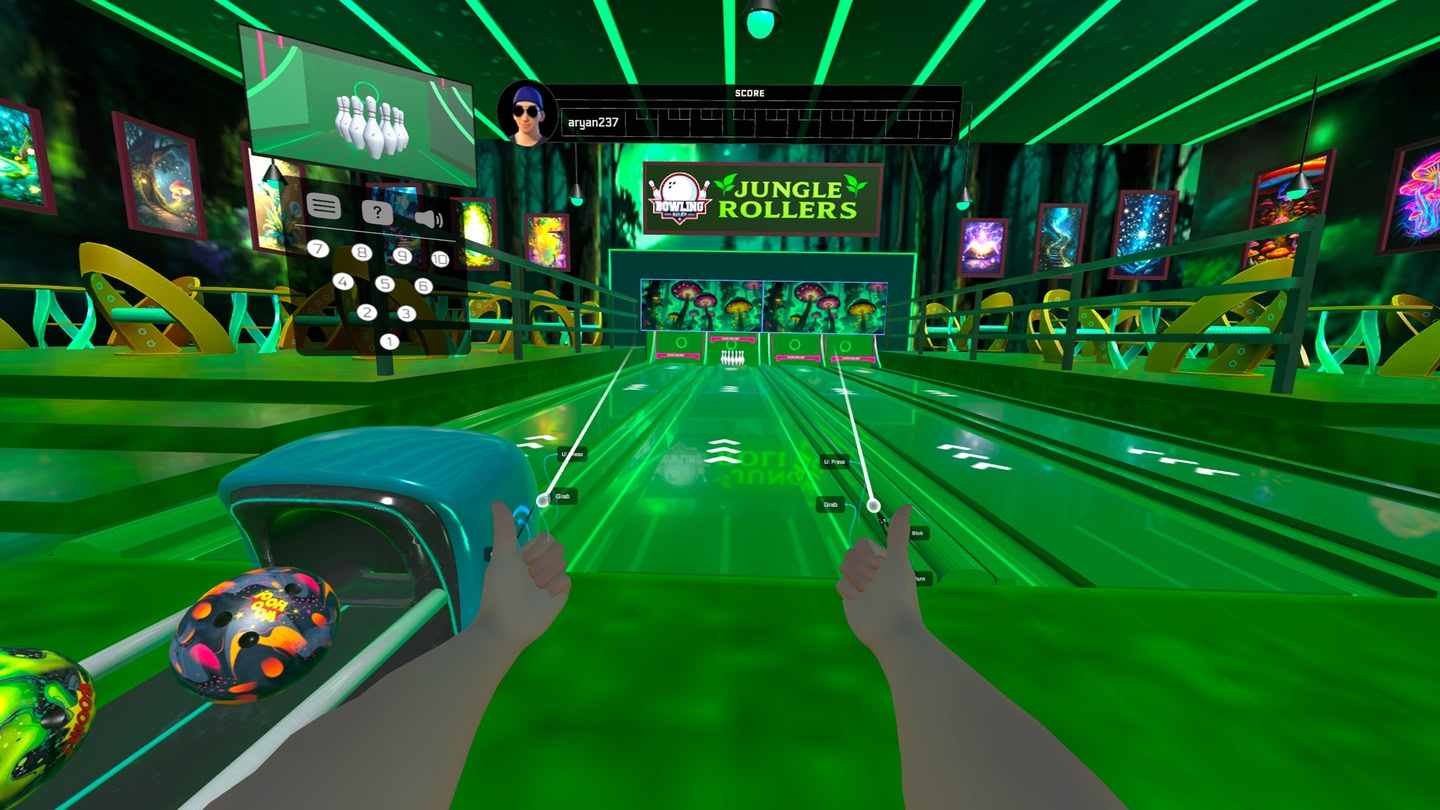 Meta Quest 游戏《保龄球馆》Bowling Alley
