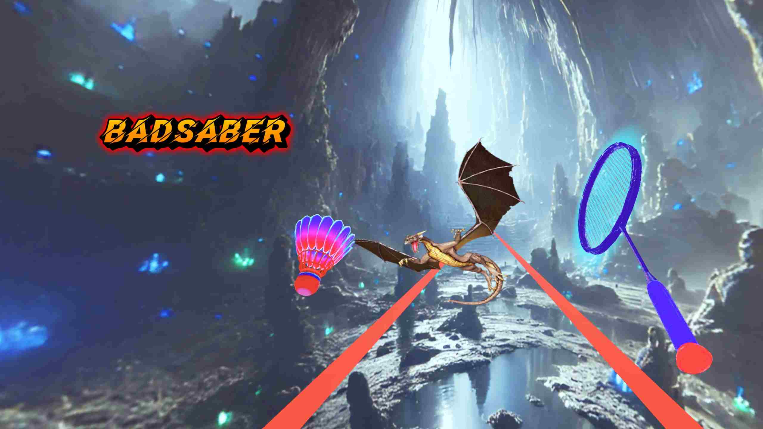 Meta Quest 游戏《挥舞羽毛球》Bad Saber
