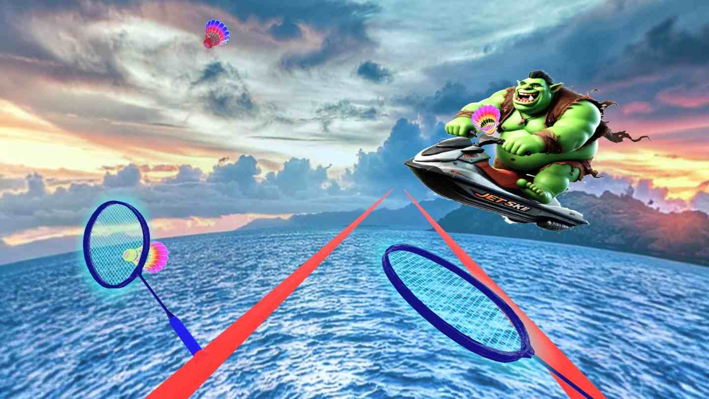 Meta Quest 游戏《挥舞羽毛球》Bad Saber