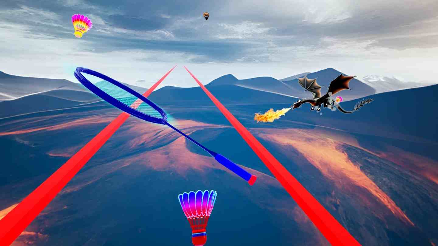 Meta Quest 游戏《挥舞羽毛球》Bad Saber