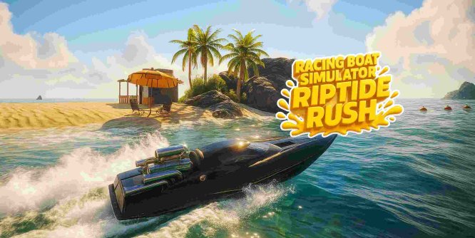 Meta Quest 游戏《赛艇模拟器：激流冲刺》Racing Boat Simulator : Riptide Rush-魔趣网精选