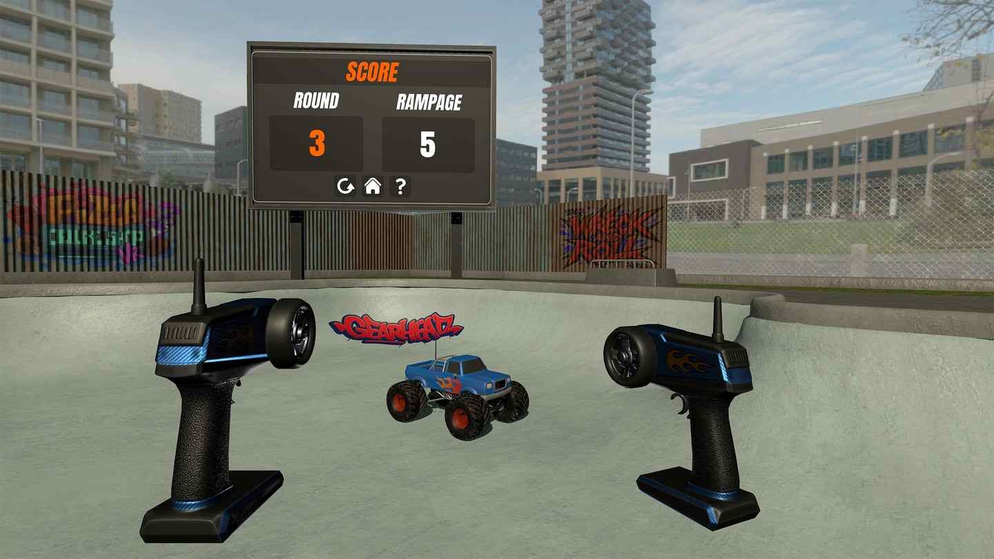 Meta Quest 游戏《遥控怪物卡车 VR》RC Monster Truck VR - Simulator Game