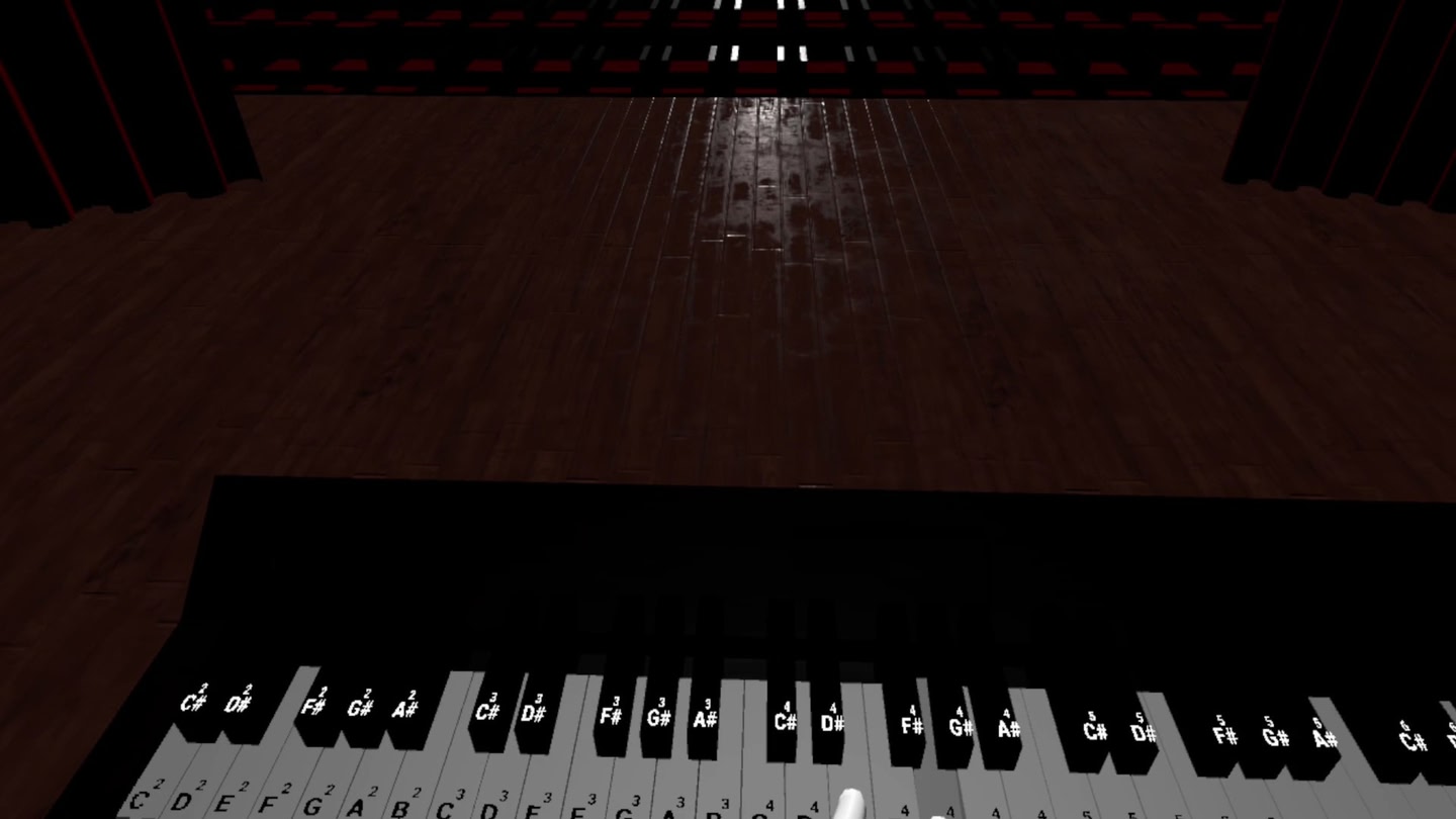 Meta Quest 游戏《钢琴》Keyboard