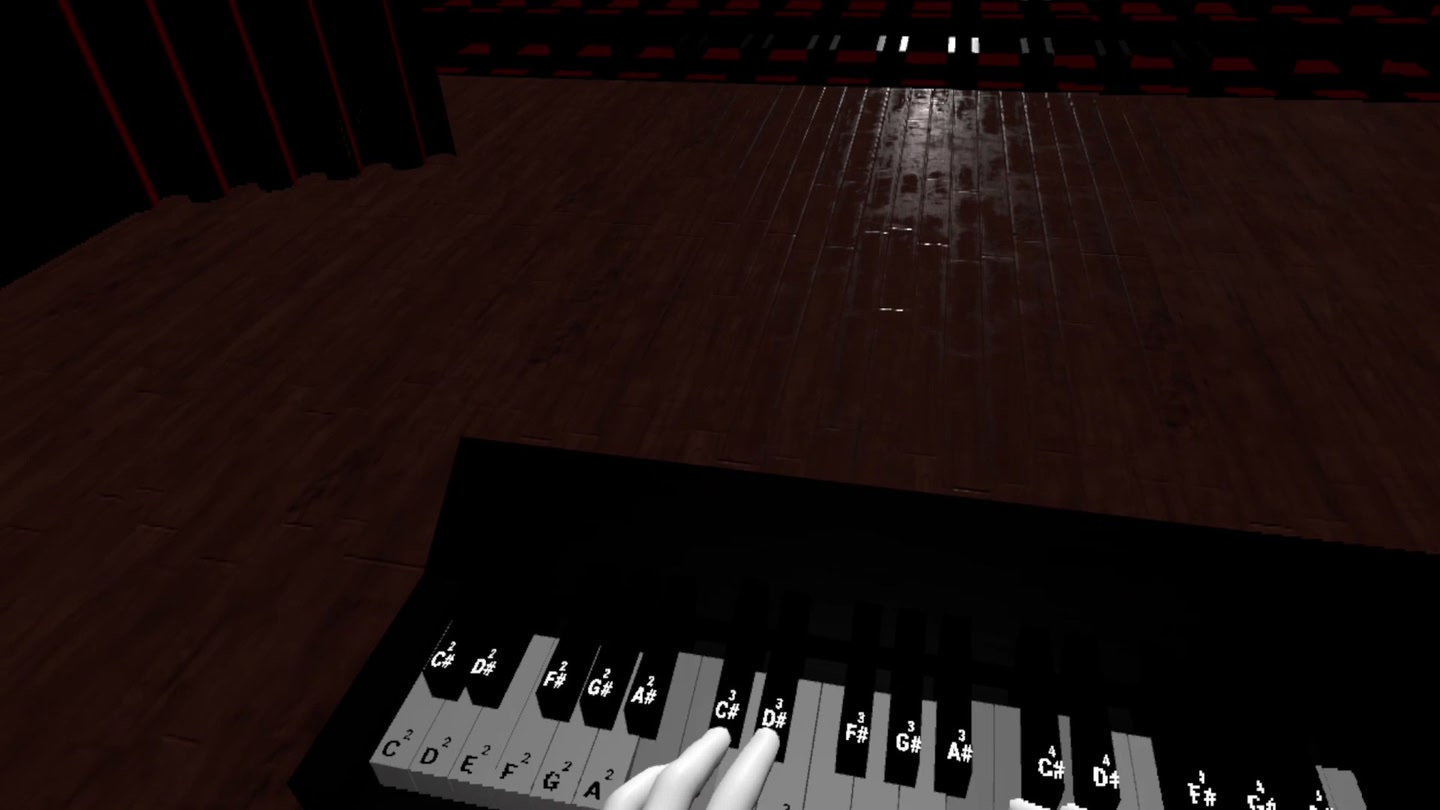 Meta Quest 游戏《钢琴》Keyboard