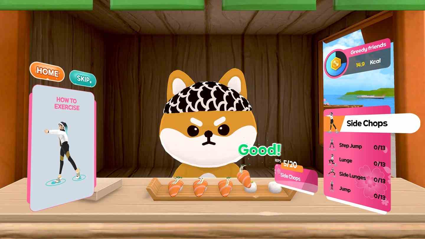 Meta Quest 游戏《T-ON健身》T-ON FITNESS