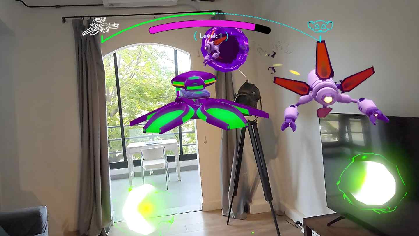 Meta Quest 游戏《房间入侵者》Room Invaders