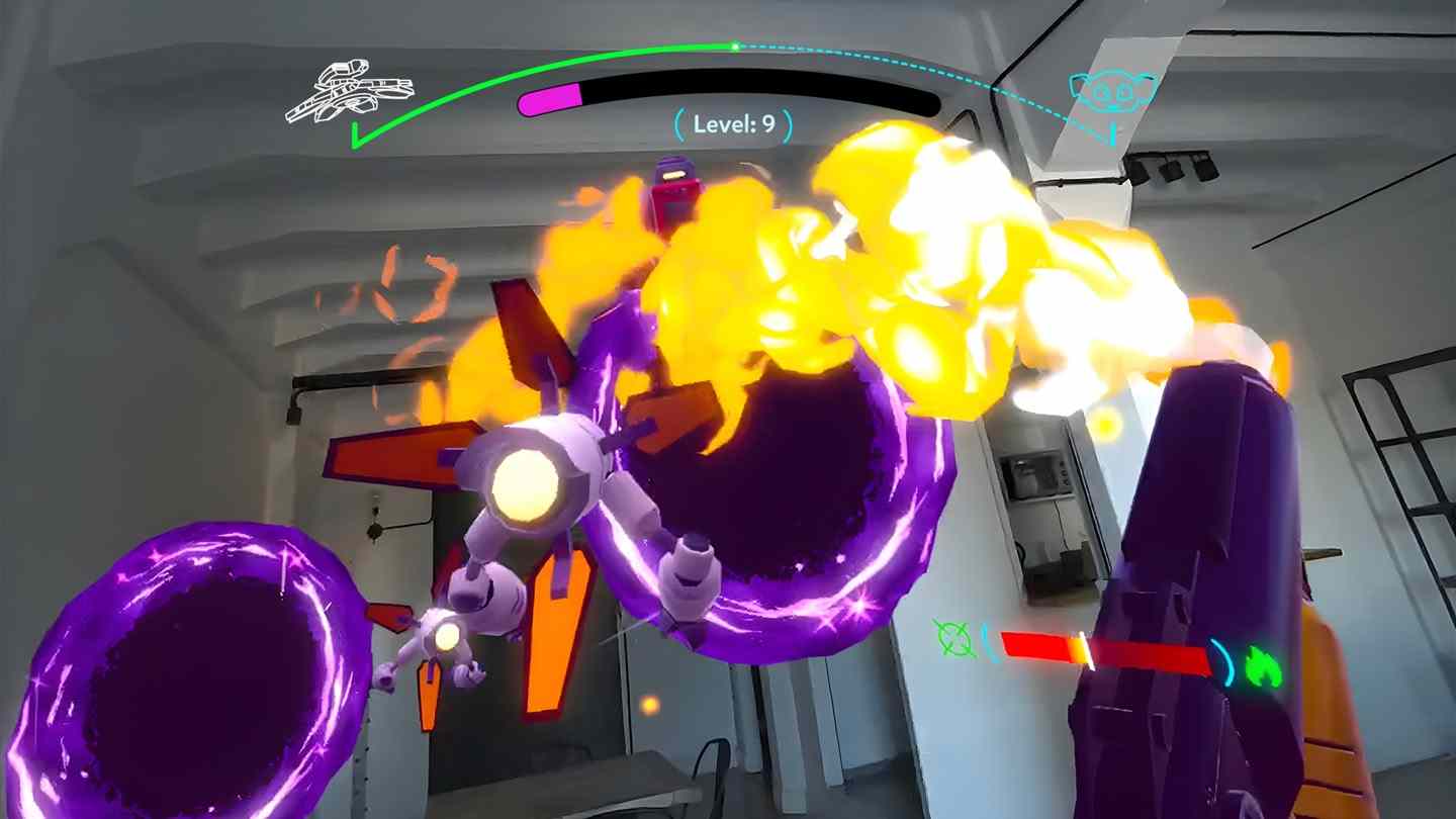 Meta Quest 游戏《房间入侵者》Room Invaders