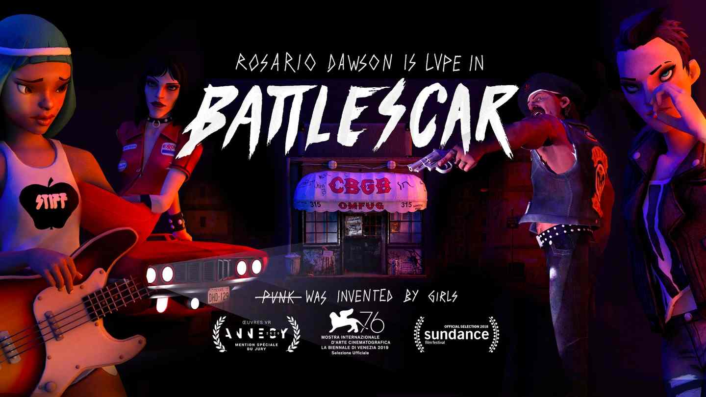 Oculus Quest 动漫《纽约摇滚》BATTLESCAR: Punk Was Invented By Girls