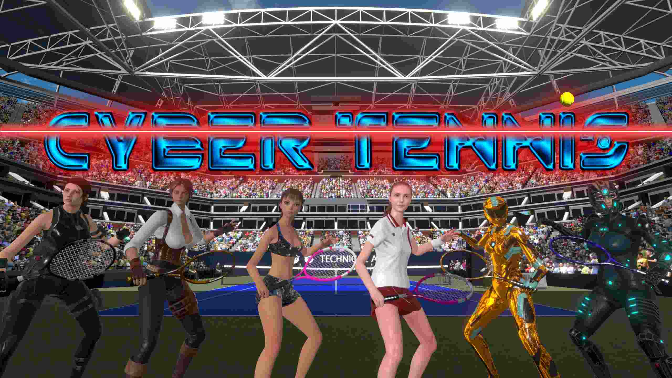 Oculus Quest 游戏《真实卡通网球》CYBER TENNIS