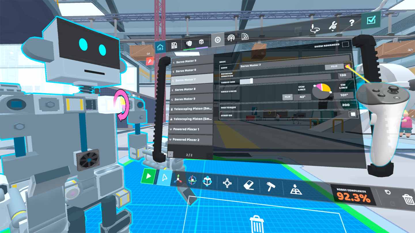 Oculus Quest 游戏《建造机器人》Some Assembly Required