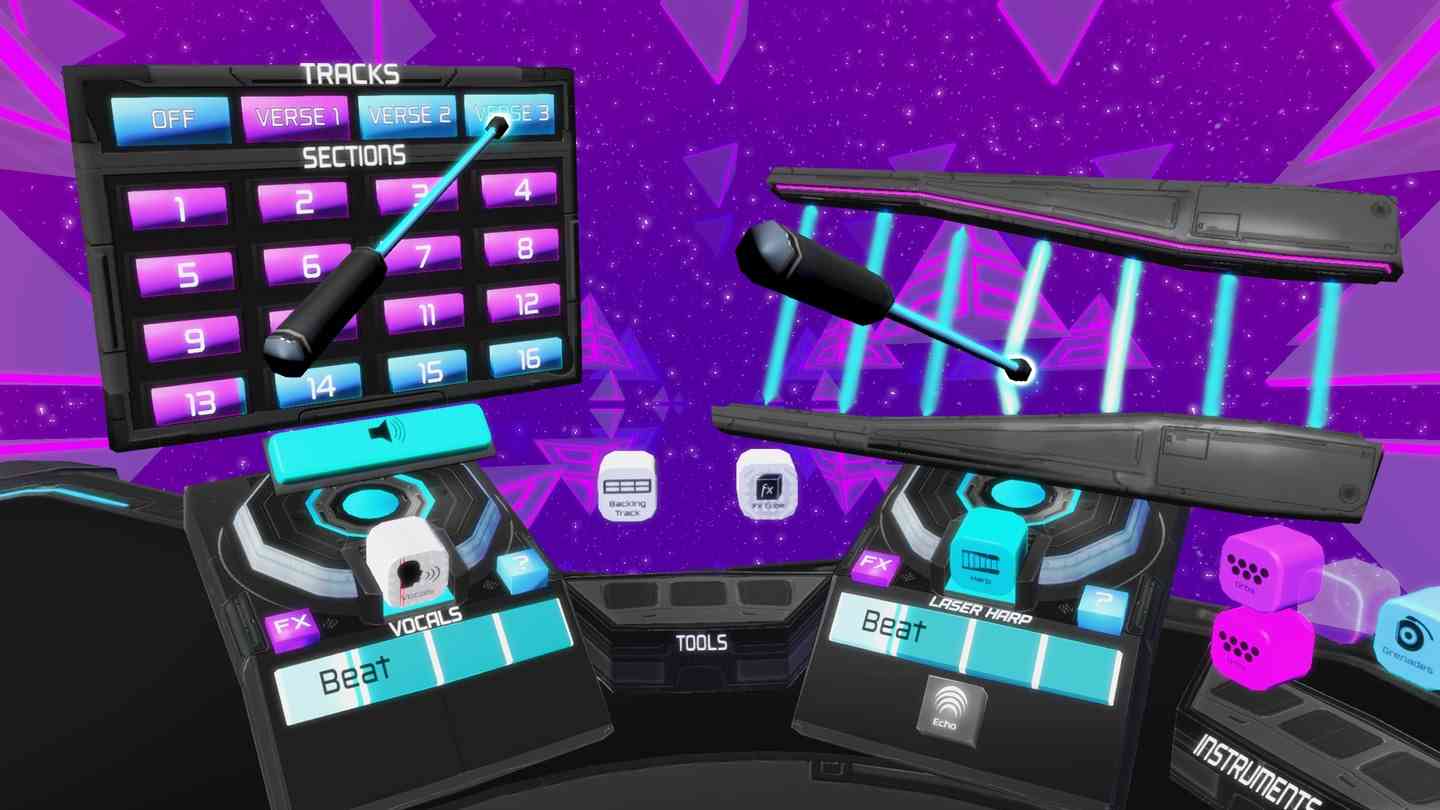 Oculus Quest 游戏《音乐训练》Electronauts