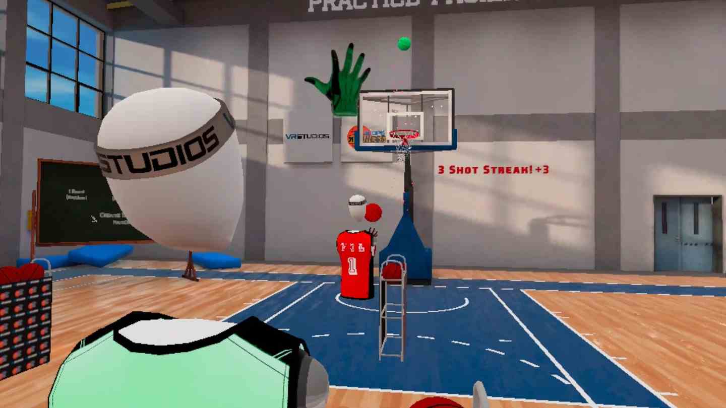 Oculus Quest 游戏《疯狂灌篮》Hoops Madness