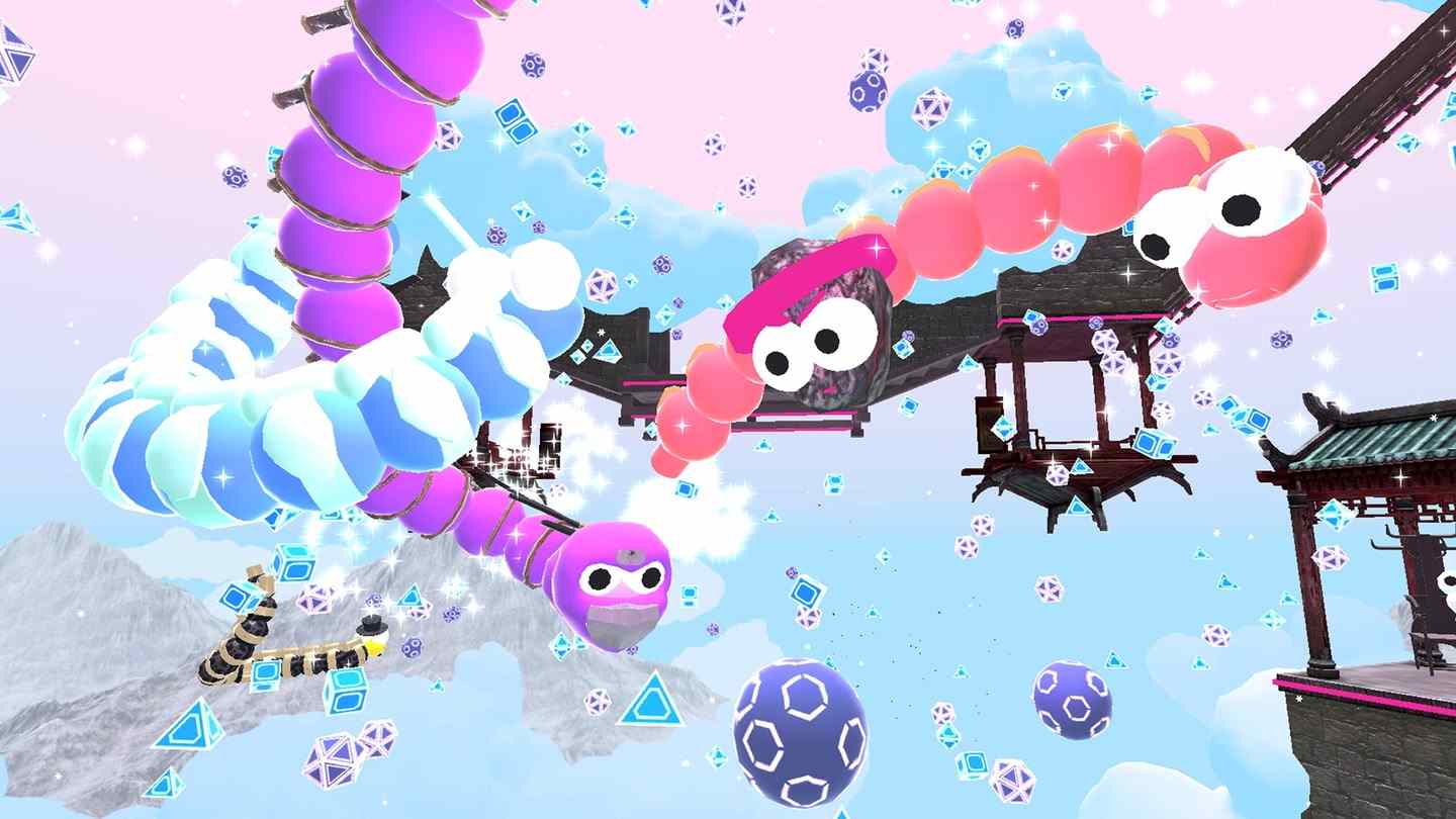 Oculus Quest 游戏《VR贪吃蛇》Space Slurpies