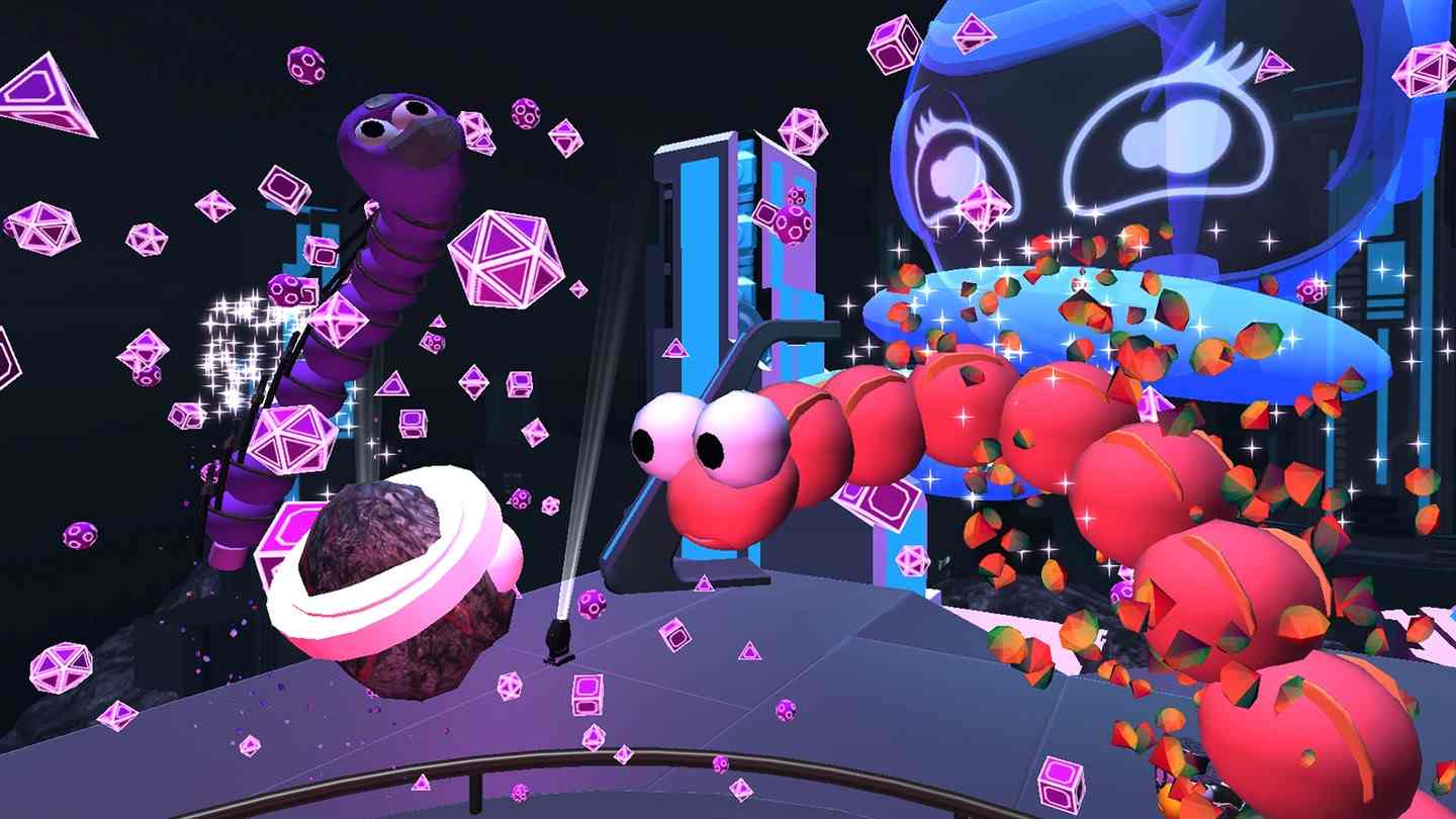 Oculus Quest 游戏《VR贪吃蛇》Space Slurpies