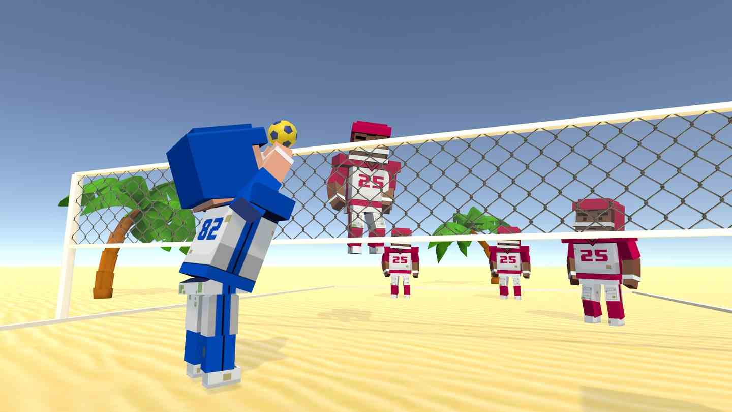 Oculus Quest 游戏《Volleyball Fever》狂热排球