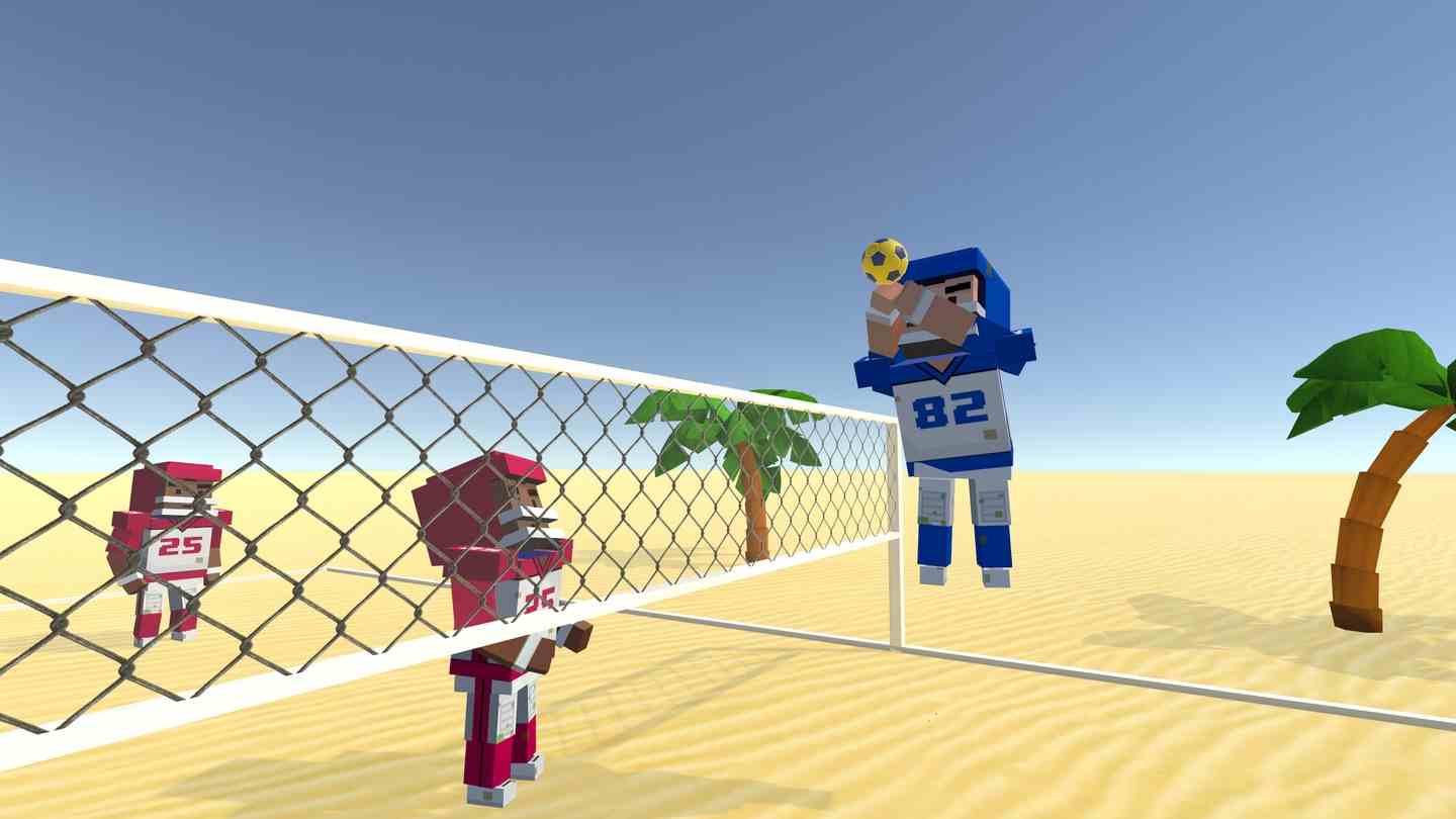 Oculus Quest 游戏《Volleyball Fever》狂热排球