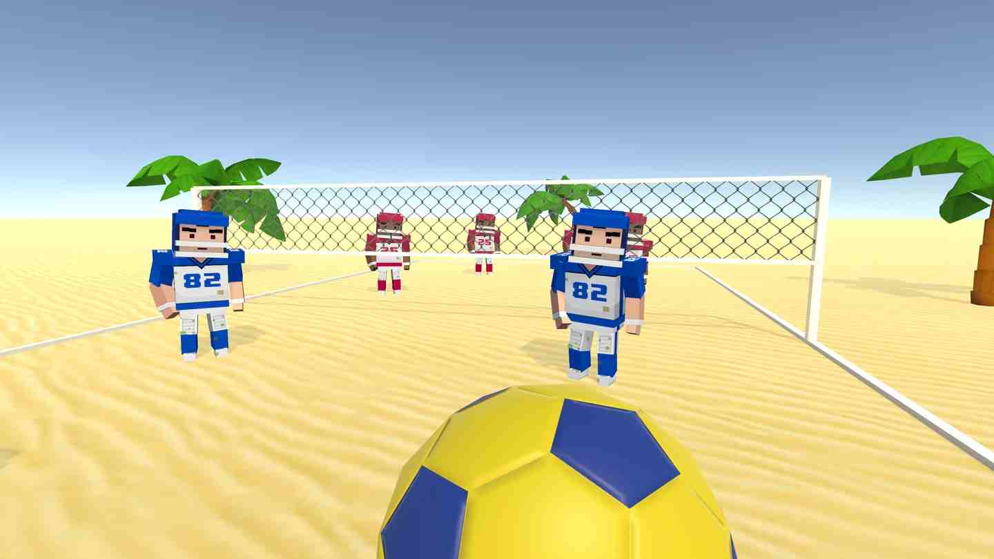 Oculus Quest 游戏《Volleyball Fever》狂热排球