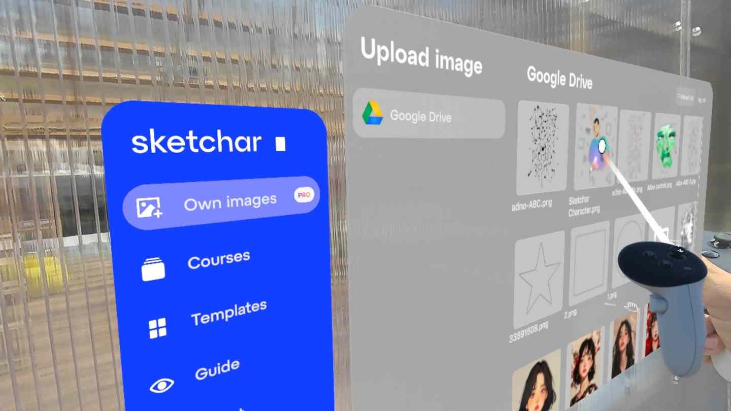 Meta Quest 游戏《绘画、涂鸦、描摹》Sketchar AR