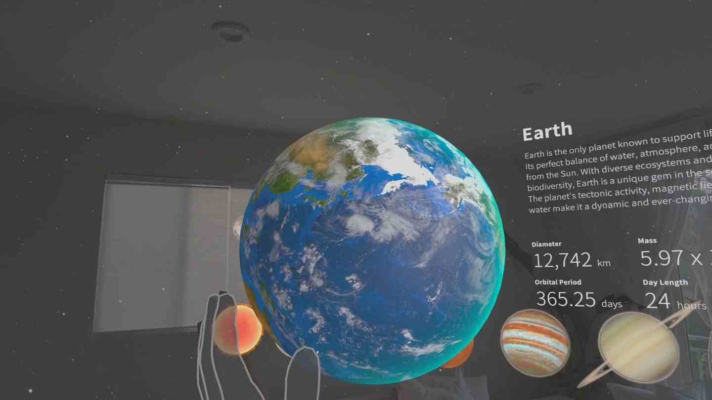 Meta Quest 游戏《房间里的宇宙XR空间》Cosmic XR - Space In Your Room