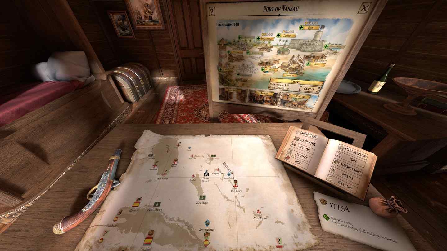 Meta Quest 游戏《海盗：共和国》The Pirate: Republic of Nassau