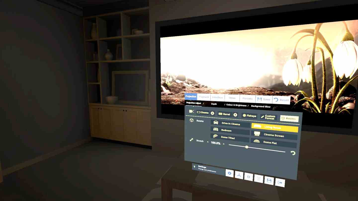Meta Quest 视频软件《VR媒体播放器》Whirligig VR Media Player
