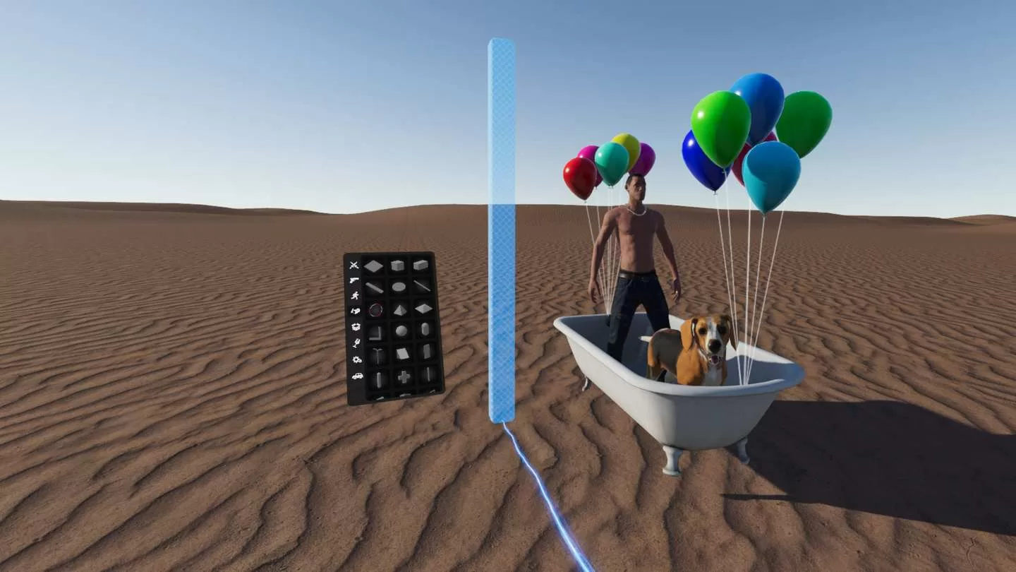Oculus Quest 游戏《牛顿游乐场》Playground : Physics Sandbox