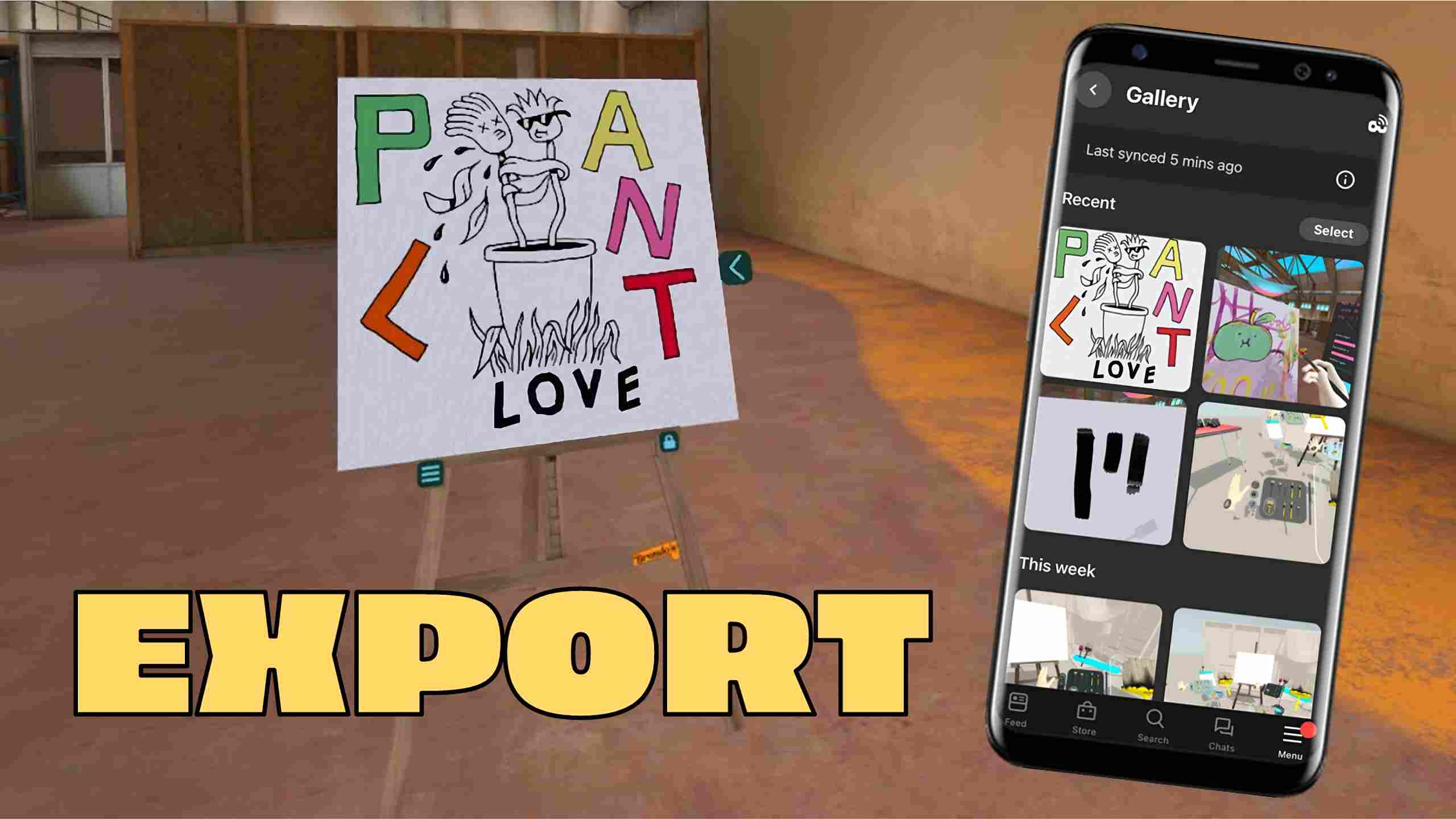 Oculus Quest 游戏《绘画模拟器》Painting VR