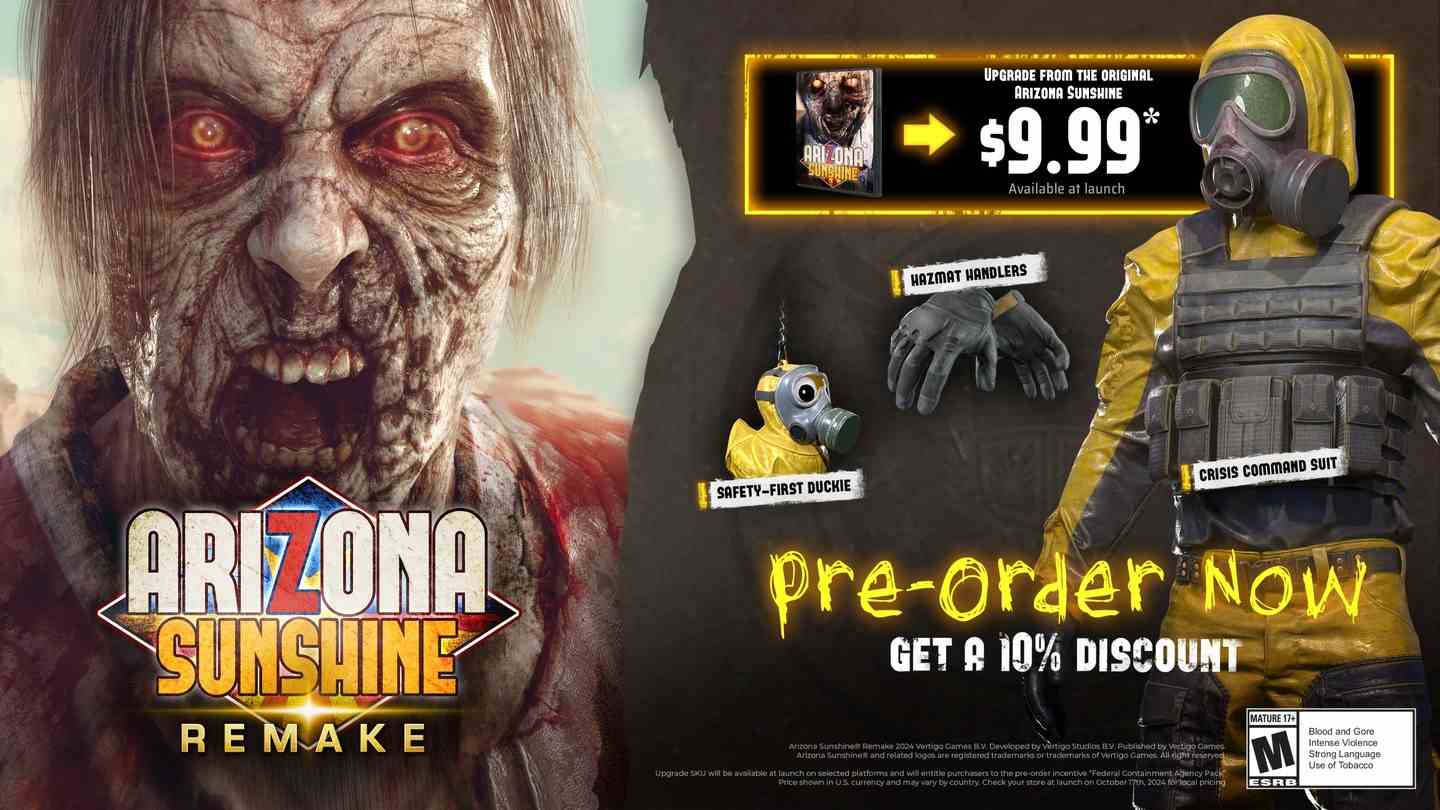 Oculus Quest 游戏《亚利桑那阳光 重制版》Arizona Sunshine Remake