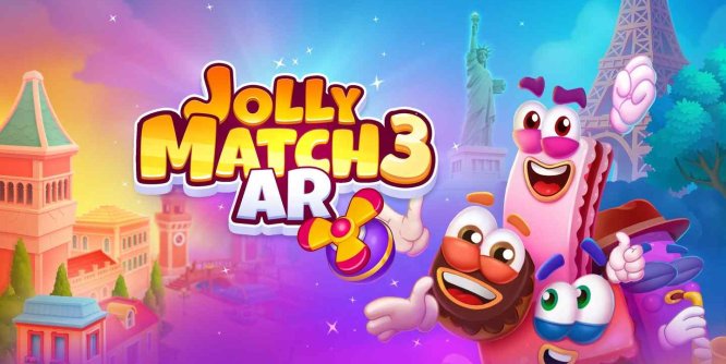 Meta Quest 游戏《欢乐消消乐3》Jolly Match 3 AR-魔趣网精选