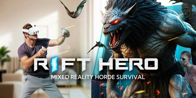 Meta Quest 游戏《裂谷英雄 部落生存》Rift Hero: Mixed Reality Horde Survival-魔趣网精选